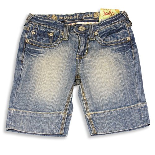 Buy Jade – Girls Bermuda Shorts, Denim Blue