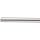 Alvord Polk 127-1 High-Speed Steel Chucking Reamer, Right Hand Spiral Flute, Round Shank, Uncoated Finish