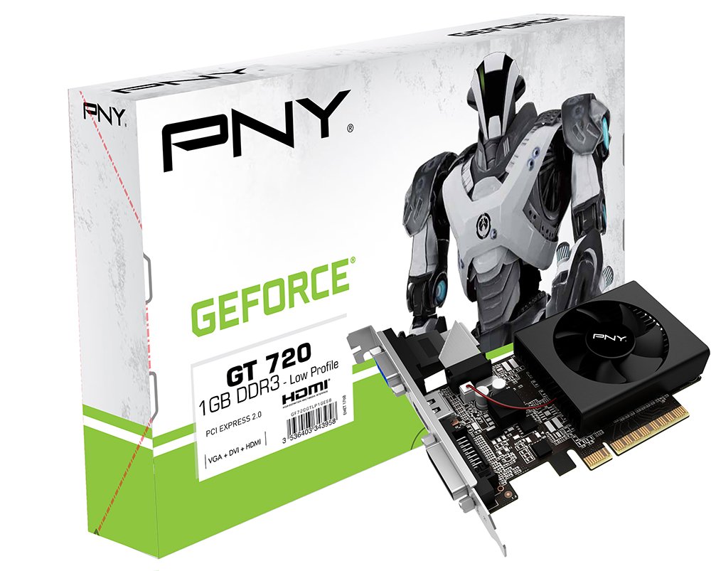 PNY GF720GT1GEPB NVIDIA GeForce GT 720 1GB scheda video