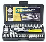 Great Neck PSO40 40 Piece 1/4-Inch and 3/8-Inch Drive Socket Set [並行輸入品]