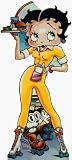 Betty Boop On Skates Life-Size Cardboard Stand-Up