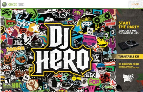 Xbox 360 DJ Hero Bundle with Turntable