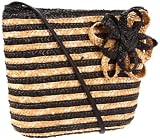 Magid  Stripe Flower Cross Body