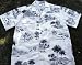 Apparel : Island Chart White, Hawaiian shirts