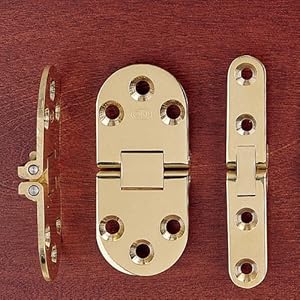 Standard Twin Pin Sewing Machine Hinge, 1-3/16" W x 2-3/4" L - Cabinet