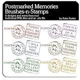 Photoshop Brushes - Postmarked Memories Brushes and Stamps