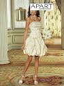APART Süsses Brautkleid Hochzeitskleid in champagner
