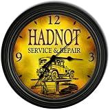 Hadnot 's Garage Black Cascading Wall Clock