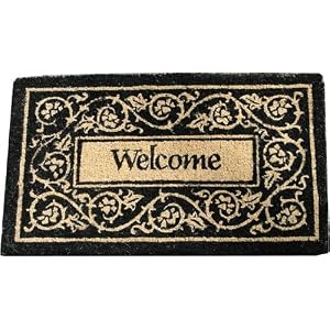 Welcome Heavy Duty Coir Doormat 17 By 28 Inches
