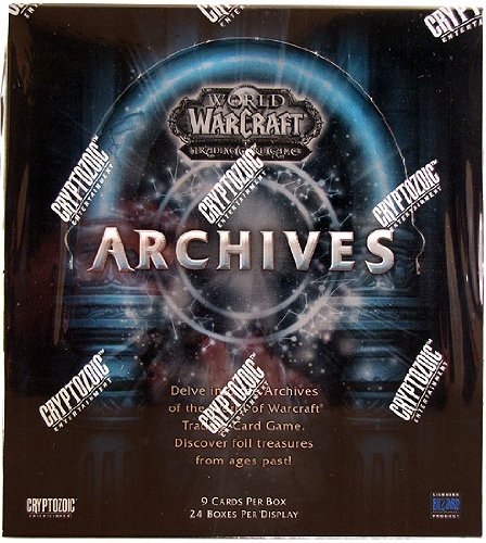 World of Warcraft TCG WoW Trading Card Game Archives Booster Box 24 Packs