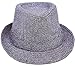 Men's Fedora Hat Wide Brim Classical Thick for Autumn Cap