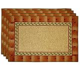 Pfaltzgraff Napoli Border 4-Piece Placemat Set, Multi