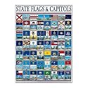State Flags and Capitols 1000. Piece Jigsaw Puzzle by White Mountain Puzzles