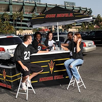 Best of Times Collegiate Patio Bar and Tailgating Center Deluxe Package