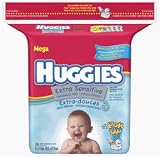 Huggies Newborn Ultra gentle, Baby Wipes, Fragrance Free refill Pack - 208 each