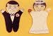 Dexter DEX 690 - Bride And Groom Hand Puppet