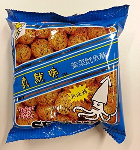 Sze Hing Loong - Sesame Cuttlefish Puffs (Seaweed Flavour) 14.5g x 5 Packs