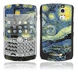 Starry Night Design Decal Skin Sticker for BlackBerry Curve 8330 Cell Phone