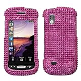 Hot Pink Crystal Blings Diamond Phone Cover Protector Case for Samsung Solstice A887 AT&T