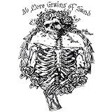 Youth Long-Sleeve T-Shirt : No More Grains of Sand - Skeleton with Roses - Goth Victorian