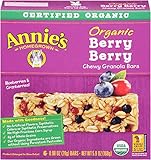 UPC 013562000654 product image for Annie's Organic Berry Berry Granola Bars,  0.98-Ounce Bars, 6 Count, (Pack of 4) | upcitemdb.com