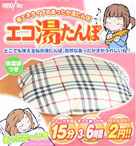 ヒロテック エコ湯たんぽ HE-009 省エネタイプのあったか湯たんぽ クイック充電15分 ずっとあったか3~6時間