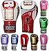 Ringside Apex Bag Gloves, IMF-Tech Boxing Gloves with Secure Wrist Support, Synthetic Boxing Gloves for Men and Women, White and Red, S/M