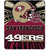 Northwest San Francisco 49ers 50 inch x 60 inch Micro-Raschel Printed Throw