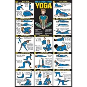 Click here to buy Beginning Yoga Fitness Chart.