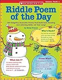 100 riddle poems for pocket charts : delightful "guess-me" poems with ready-to-go pictures that Amazon.com: 201 Thematic Riddle Poems to Build Literacy: Short, Irresistible Guess-Me Poems