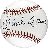 Hank Aaron MLB Baseball Signed In Black