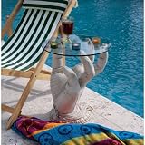 At Your Service Glass - Topped Sculptural ... - B001TM25E2