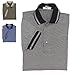 Men's Golf Polo Shirt Sports Cotton Striped Collar Mature Style KC SPORT®