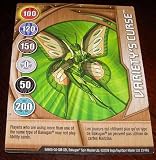 BAKUGAN SEASON 2 VESTROIA NEW LOOSE METAL GATE CARD VARIETY'S CURSE 23/48q
