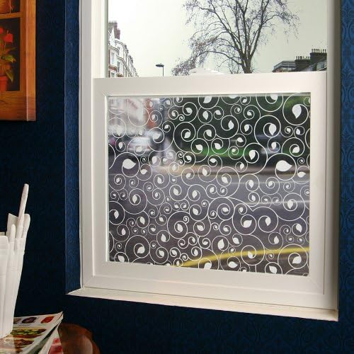 Calla Sheer Window Film - 3 ft x 4 ft