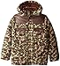 YMI Boys' Little Color Block Jacket Bubble with Detachable Hood