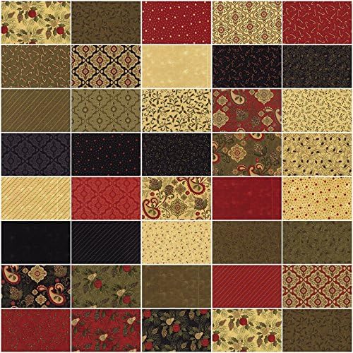 Apple Core Table Runner Kit Precut Moda Christmas Quilt Fabrics 15 X 53 Inches