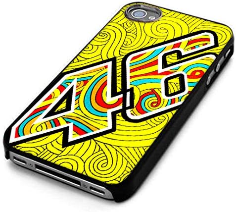 Iphone Case Custom Valentino Rossi 46 MotoGP Hard Case (Case for iPhone 5 5S)