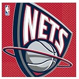 Lets Party By Amscan New Jersey Nets Basketball - Lunch Napkins