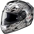 HJC Air Snarl Men's FS-15 On-Road Motorcycle Helmet w/ Free B&F Heart Sticker Bundle - MC-5C