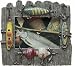 Rivers Edge Antique Lure Fishing Picture Frame - Holds 2 1/2