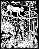 New - Color-In Velvet Poster 16X20-Jungle - 655671