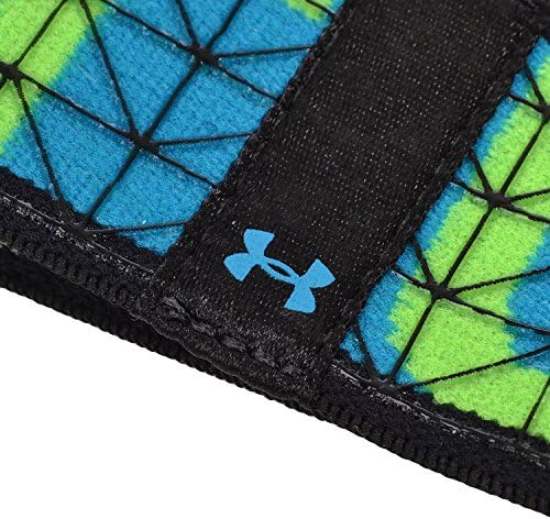 Womens Under Armour Gemini Reversible Headband, Black/Pirate Blue/Black , OS