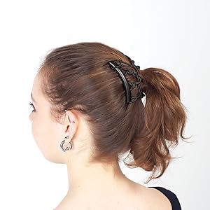 African Butterfly Hair Clip By Hairzing For Thick Curly Kinky
