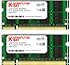 Komputerbay 4GB Kit (2GBx2) DDR2 800MHz (PC2-6400) CL6 SODIMM 200-Pin 1.8v Notebook Laptop Memory Modules with Lifetime Warranty