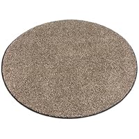 9' ROUND Area Rug. FRIEZE plush textured CARPET for residential or commercial use. Many sizes and shapes to choose from. Available for home AREA RUGS, runners, rectangle, square, oval and round. Approximately 1/2' thick with binding.