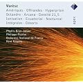 Varese : Orchestral Works  -  Apex