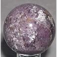Lepidolite Natural Crystal Sphere- Mozambique