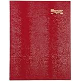 Brownline 2016 Coilpro Monthly Planner, 14 Months, Red, 11" x 8.5" (CB1262C.RED-16)