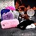 iPhone 6/ 6S Case, DaySeventh Warm Fluffy Villi Fur Plush Wool Bling Case Cover Skin for iPhone 6/ 6S 4.7inch (Pink)